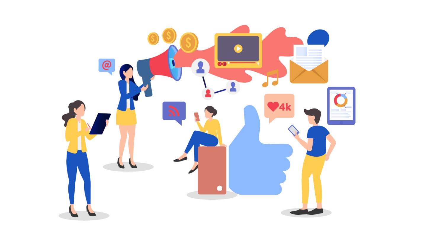 redes sociales gestion